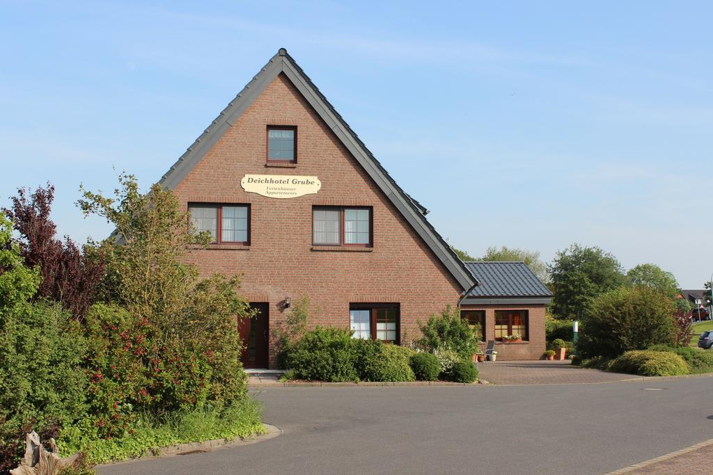 Deichhotel Grube Dorumer Neufeld Exterior photo